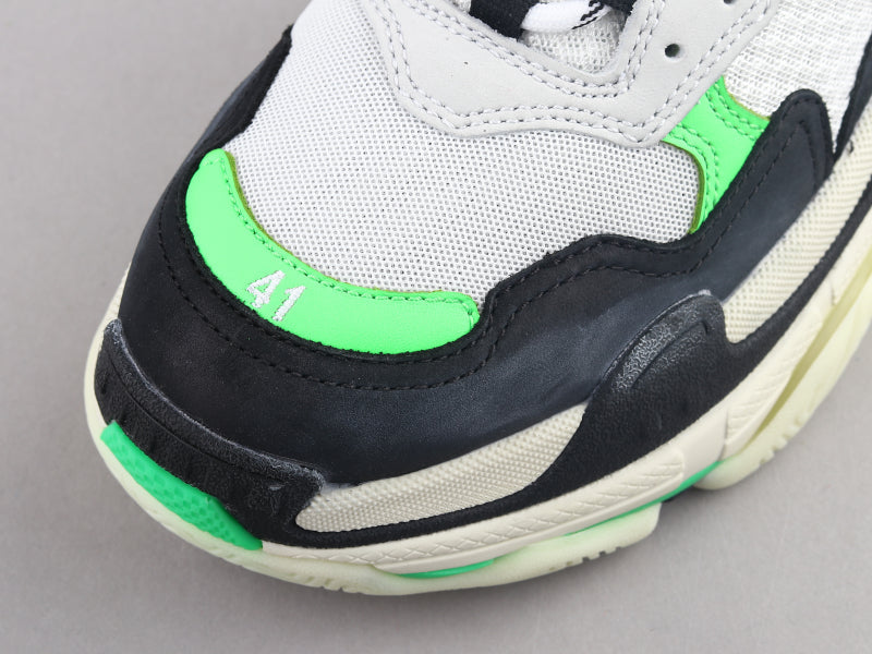 BL - Bla Triple S Black Green Sneaker