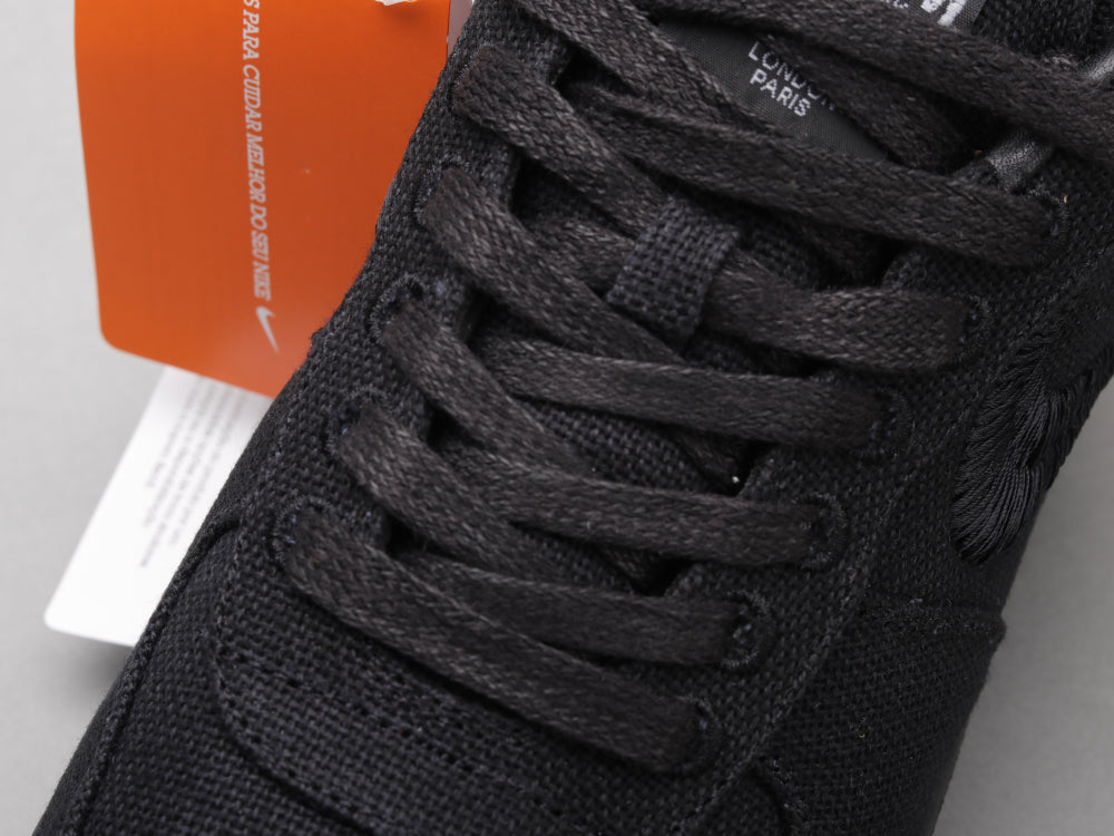 BL - Stussy x AF1 Pure Black