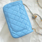 ChanelMini Flap Bag Blue For Women, Women’s Bags 7.9in/20cm