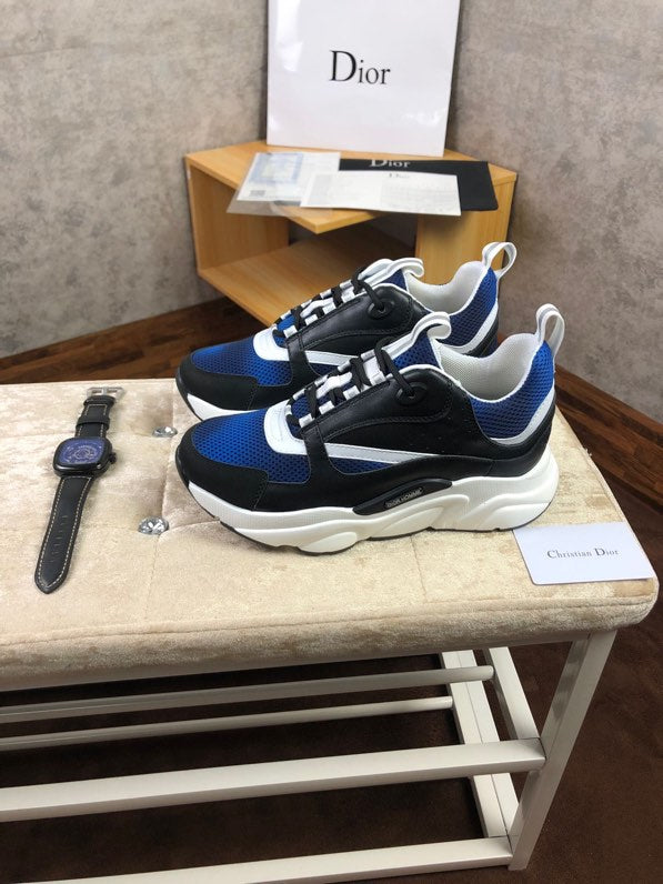 BL - DIR B22 Black Blue Sneaker