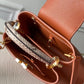 LV Capucines BB Taurillon And Python Brown For Women,  Shoulder And Crossbody Bags 10.4in/27cm LV N97980