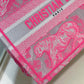 DI Small Book Tote Pink, For Women, Women’s Handbags 26.5cm/10.5in CD