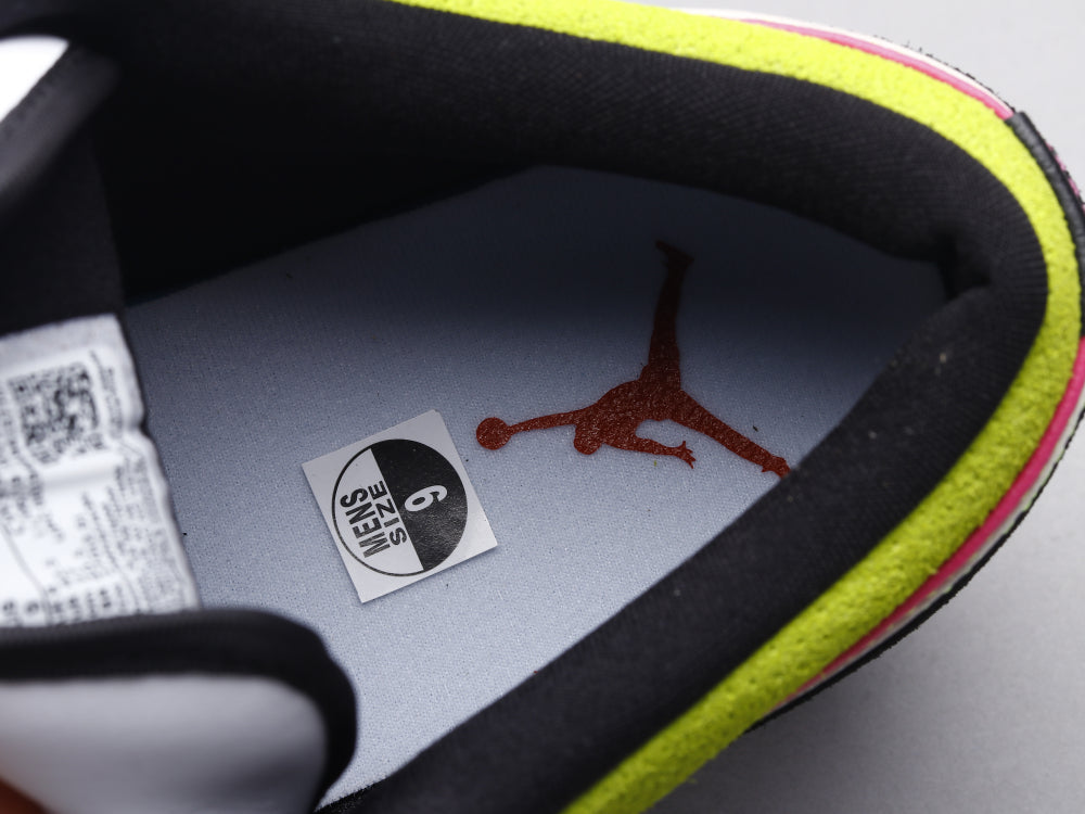 BL - AJ1 yellow splash ink