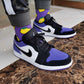 BL - AJ1 black and purple toes