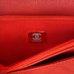 ChanelSmall Flap Bag Gold Hardware Red For Women, Women’s Handbags, Shoulder Bags 7.5in/19cm AP2840
