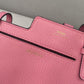 FI Bustine 2 Pockets Mini Pink Bag For Woman 16cm/6in