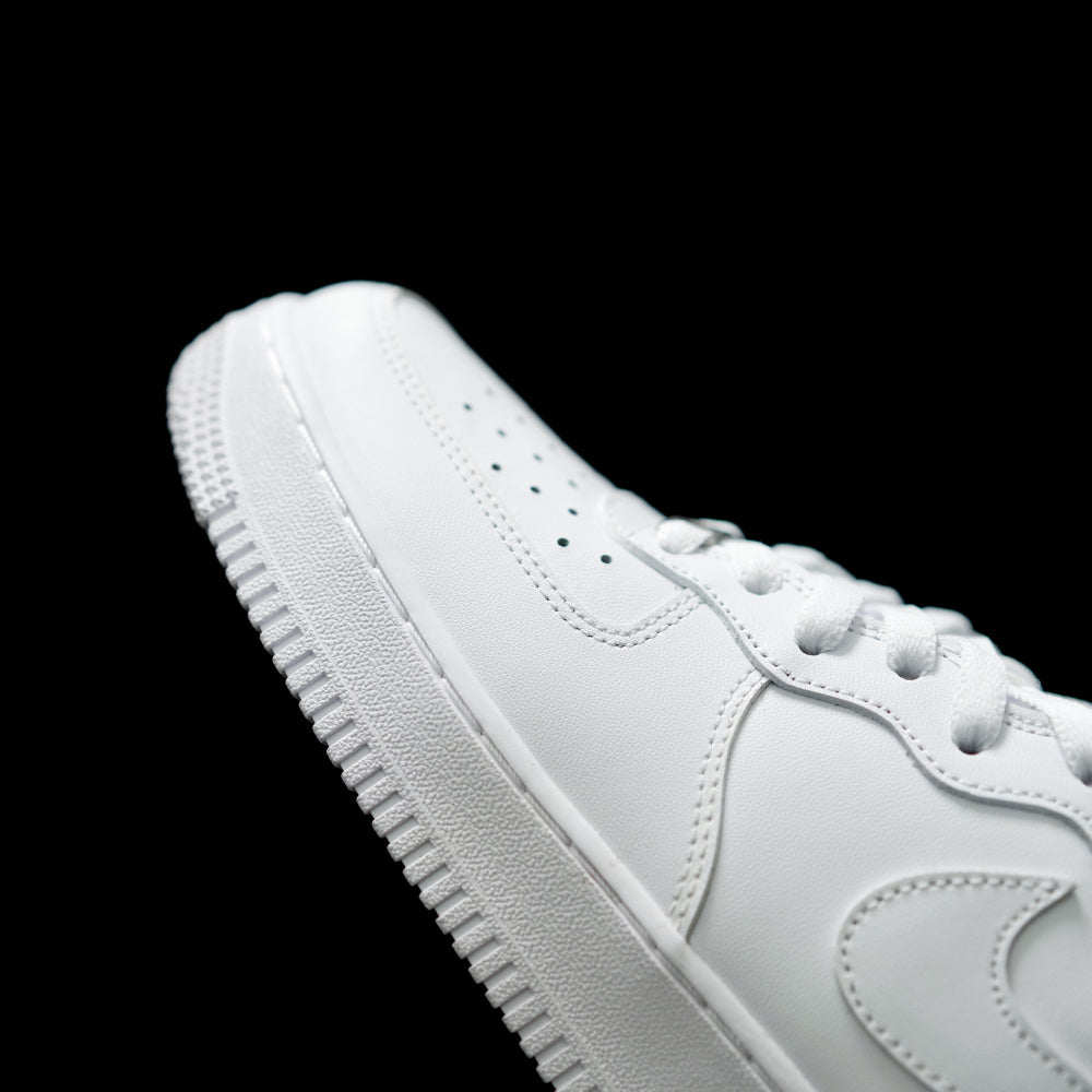 BL - AF1 pure white mid-top