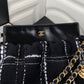 CHL 22 Handbag Gold Hardware Black For Women, Women’s Handbags, Shoulder Bags 18.3in/47cm AS3262 B08553 NJ058