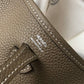 HM Evelyne 16 Amazone Bag Etoupe With Silver-Toned Hardware For Women, Shoulder And Crossbody Bags 6.3in/16cm H069426CKBF