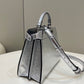 FI Peekaboo Small Silver Bag For Woman 27cm/11in