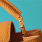 LV Capucines Mini Taurillon Jaune Sunbeam For Women,  Shoulder And Crossbody Bags 21cm/8.3in LV