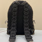 FI Backpack In Brown FF Vertigo Fabric Bag For Woman 30cm/12in