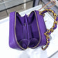 ChanelVanity With Chain Purple Bag For Women 9cm/3.5in