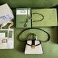 gg Small Top Handle Bag White Debossed gg White For Women 11in/29cm  675791 UD9AX 9099