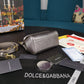 DG Small Sicily Bag In Dauphine Silver For Women 7.5in/19cm DG