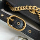 Chanel Co-Co Shoulder Bag Black For Women 11.4in/29cm