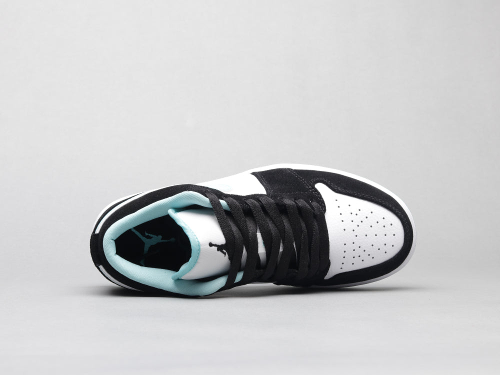 BL - AJ1 Black and Green toes