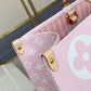 LV OnTheGo GM Monogram Giant Canvas Light Pink For Women,  Tote Bags 16.1in/41cm LV M57641