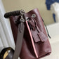 LV Muria Bucket Bag For Women, Women’s Handbags, Shoulder And Crossbody Bags Burgundy 9.8in/25cm LV