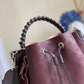 LV Muria Bucket Bag For Women, Women’s Handbags, Shoulder And Crossbody Bags Burgundy 9.8in/25cm LV