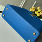 LV Woven Capucines Python Handle Bag 27cm Taurillon Leather Spring/Summer 2021 Collection N98388, Blue