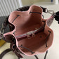 LV Muria Bucket Bag For Women, Women’s Handbags, Shoulder And Crossbody Bags Burgundy 9.8in/25cm LV