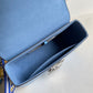 LV Twist MM Monogram Blossoms Blue For Women, Women Handbags, Shoulder And Crossbody Bags 9.1in/23cm LV M57505