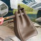 HM Kelly Retourne 35 Greige Togo Palladium Hardware For Women 13.7in/35cm