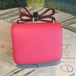 HM Constance Pink For Women Silver Toned Hardware 7.4in/19cm