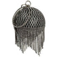 Sliver Diamonds Rhinestone Round Ball Evening Bags 2022