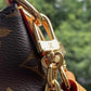 LV Boulogne Monogram Canvas Natural Beige For Women, Women’s Handbags, Shoulder And Crossbody Bags 11.4in/29cm LV M45832