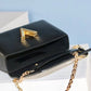 LV Twist MM Epi Black For Women,  Shoulder And Crossbody Bags 9.4in/23cm LV
