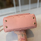 ChanelMini Flap Bag Top Handle PiNike For Women 7.5in/19cm