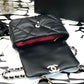 CHL Classic Flap Bag Black For Women 10.2in/26cm