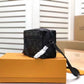LV Mini Soft Trunk Monogram Eclipse Canvas By Virgil Abloh For Men, Bags, Shoulder And Crossbody Bags 7.3in/18.5cm LV M44735