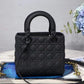 DI Mini Lady Bag Spring/Summer Collection, Black, For Women Women’s Handbags, 24cm CD