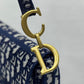 DI Saddle Bag Blue For Women 10in/26cm CD M0446CTZQ_M928