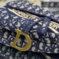 DI Saddle Bag Blue For Women 10in/26cm CD M0446CTZQ_M928