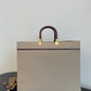 FI Sunshine Large Tote Bag Beige For Women, Women’s Handbags, Shoulder Bags 15.7in/40cm FF 8BH372