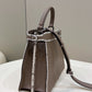 FI Peekaboo ISeeU Medium Greige For Women, Women’s Handbags, Shoulder Bag 13.1in/33.5cm FF