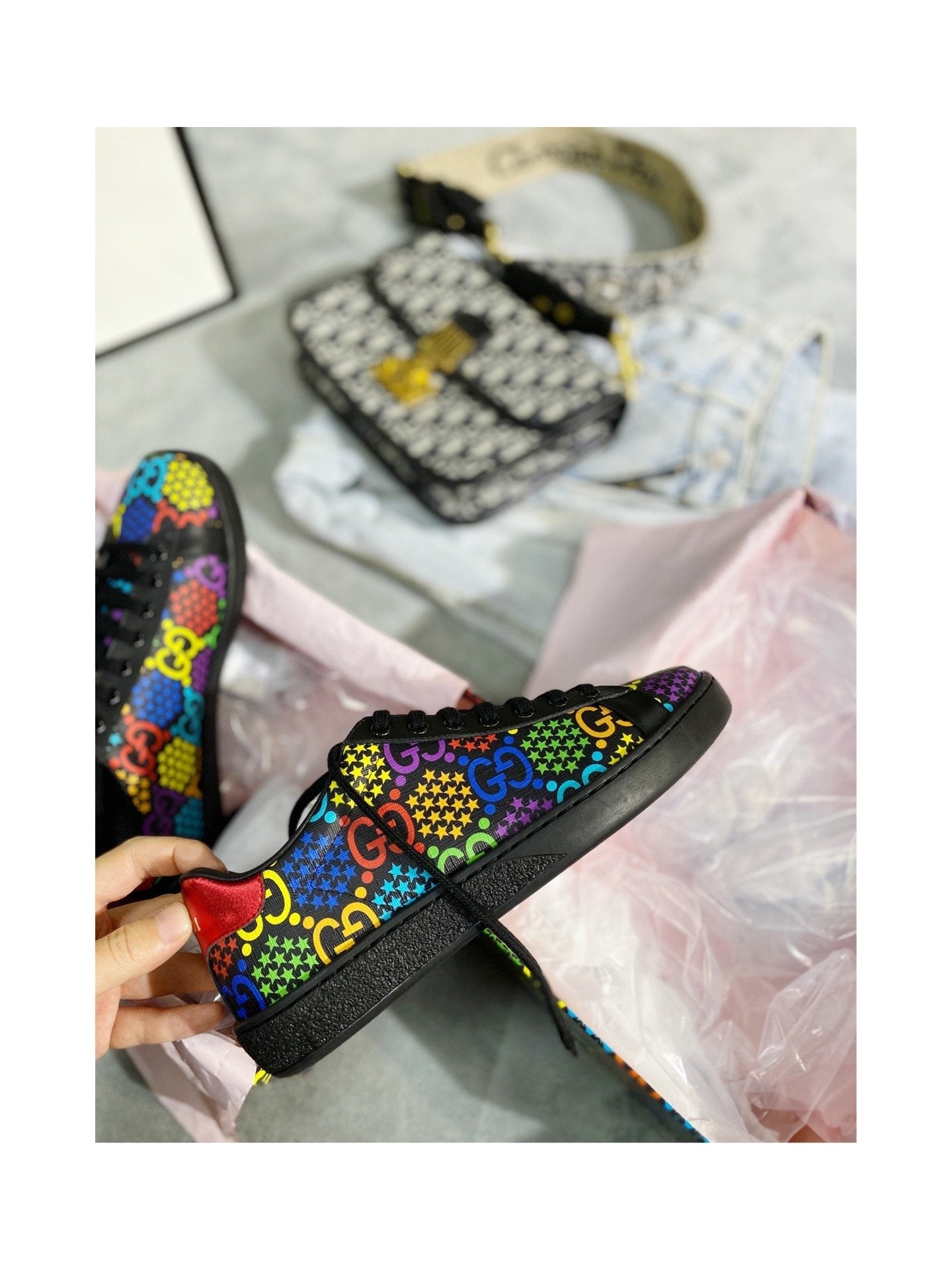 BL-GCI  Psychedelic Ace neaker 072