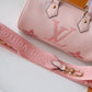 LV Papillon BB Monogram Empreinte Bouton De Rose Pink For Women, Women’s Handbags, Shoulder And Crossbody Bags 7.9in/20cm LV M45707