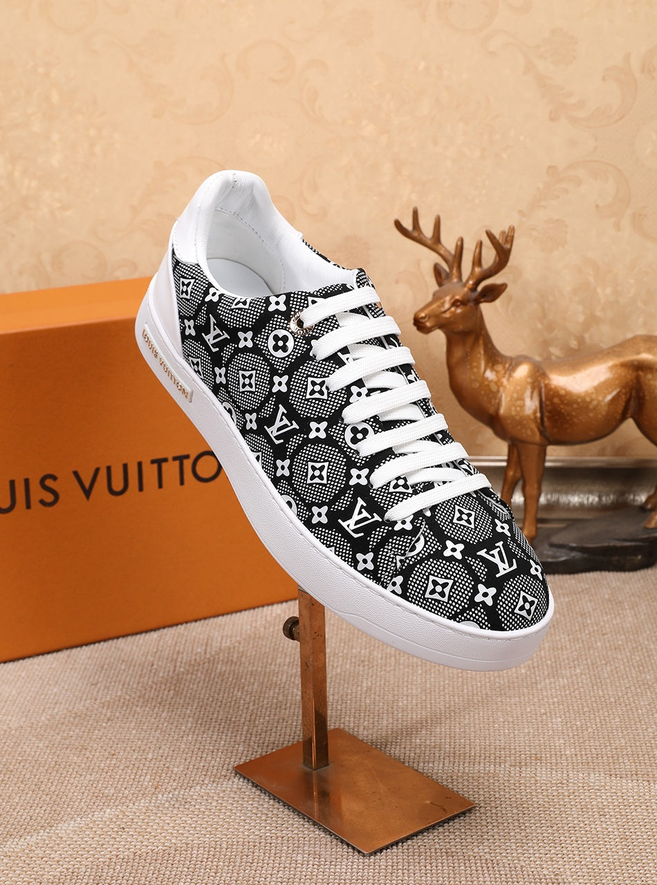 BL - LUV Time Out Black And White Sneaker