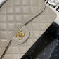 ChanelLarge Classic Handbag Gold Hardware Grey For Women, Women’s Handbags, Shoulder Bags 11.8in/30cm