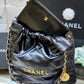 CHL 22 Handbag Black For Women 14.4in/37cm AS3261 B08037 94305