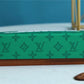 LV Pochette Voyage MM Vintage Monogram Canvas Green By Virgil Abloh For Fall-Winter, Travel Accessories 27cm LV M80803