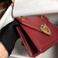 DG Medium Devotion Bag Burgundy For Women 8.1in/20.5cm DG