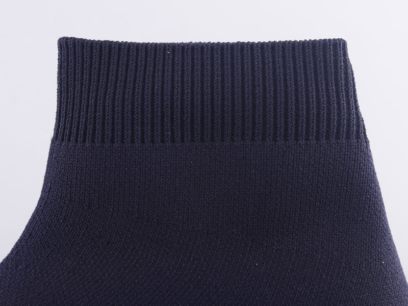 BL - Bla Socks And Shoes Pure Black Sneaker