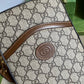 gg Sling Backpack With Interlocking G Beige And Ebony gg Supreme Canvas For Men 9.4in/24cm gg 696016 92THG 8563