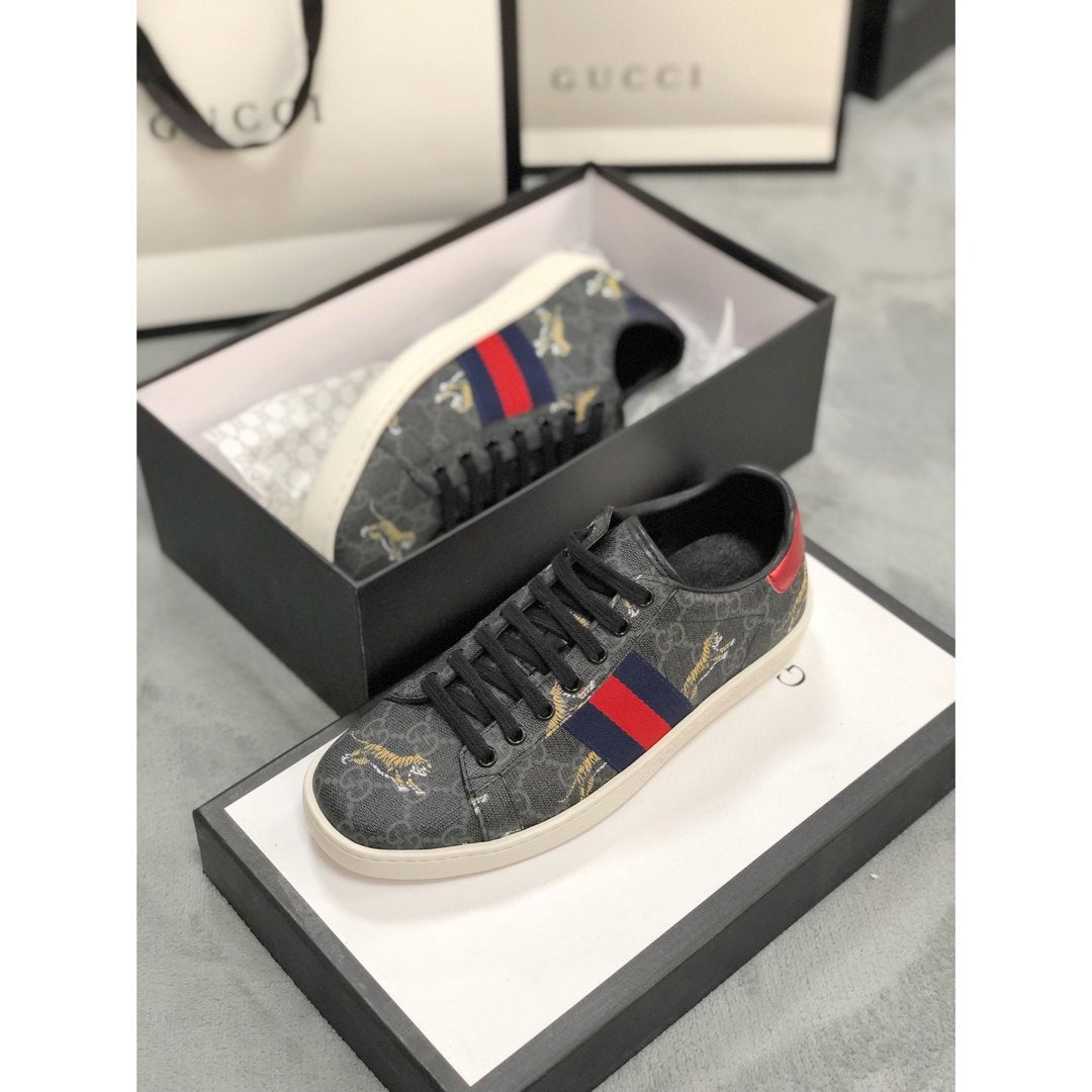 BL-GCI Ace Beige  Tiger Sneaker 079